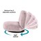Geovanny Plush Recliner/Floor Chair With 5 Adjustable Positions